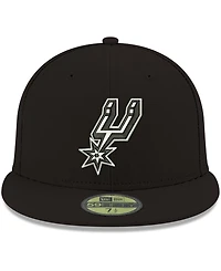 New Era Men's San Antonio Spurs Official Team Color 59FIFTY Fitted Cap
