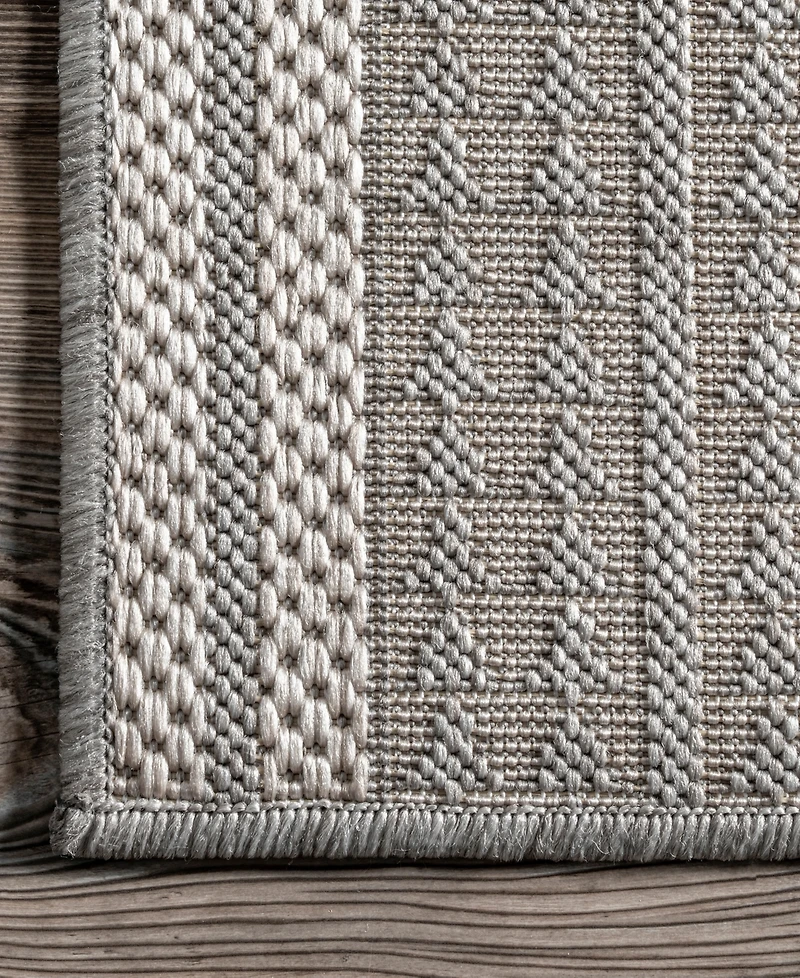 nuLoom Cabana GBCB01B 5' x 8' Outdoor Area Rug
