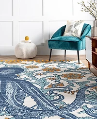 nuLoom Thomas Paul Printed TATP03A 5' x 8' Area Rug