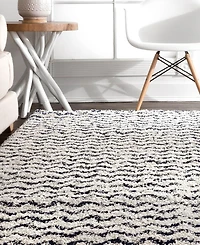 nuLoom Sahara Shag MLSH02C 5' x 8' Area Rug
