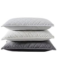 Vera Wang Diamond Velvet Quilt Set