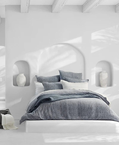 White Sand Blue Bay Duvet Cover, King