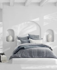White Sand Blue Bay Duvet Cover, King