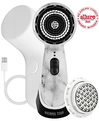 Michael Todd Beauty Soniclear Petite Antimicrobial Sonic Skin Cleansing Brush White Marble