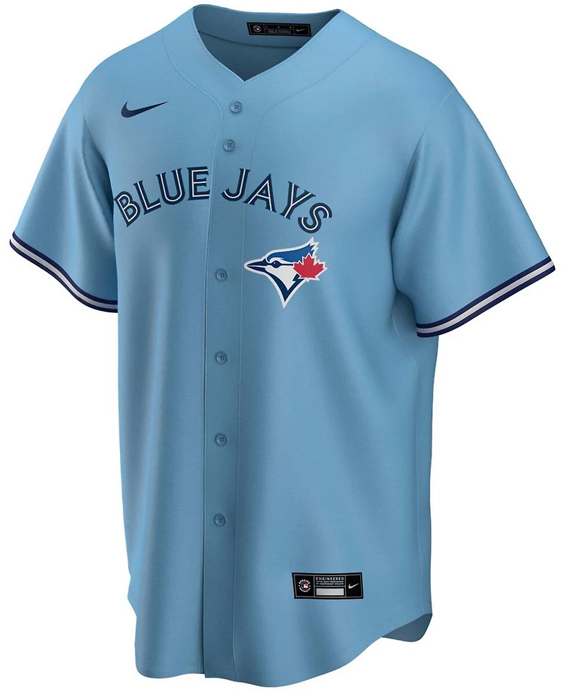 Men's Powder Blue Toronto Jays Alternate Replica Team Jersey