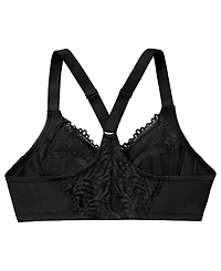 Glamorise Women's Plus Wonder Wire Front Close T-Back Bra 1246