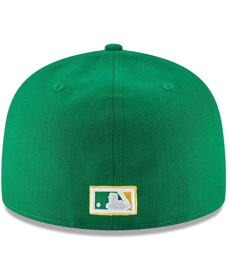 Men's Green Oakland Athletics Cooperstown Collection Wool 59FIFTY Fitted Hat