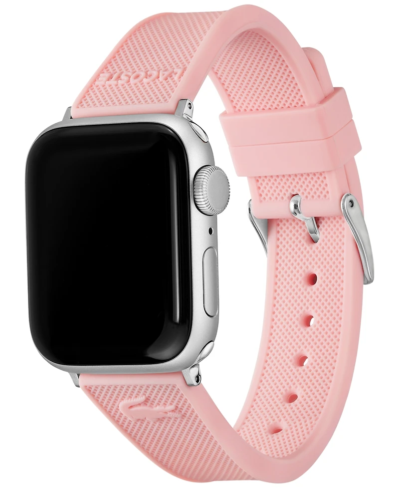 Lacoste Petit Pique Pink Silicone Strap for Apple Watch 38mm/40mm