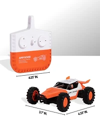 Sharper Image Remote Control Stunt Ramp Rechargeable Jump Rover Car Toy, Set of 3