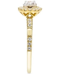 Diamond Halo Ring (1/2 ct. t.w.) in 14k Gold