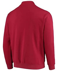 Men's Cardinal Iowa State Cyclones Tortugas Logo Quarter-Zip Jacket