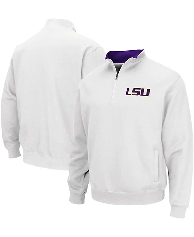 Men's Colosseum Lsu Tigers Tortugas Logo Quarter-Zip Pullover Jacket