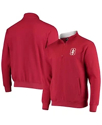 Colosseum Men's Stanford Cardinal Tortugas Logo Quarter-Zip Jacket