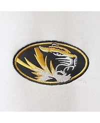 Men's White Missouri Tigers Tortugas Logo Quarter-Zip Jacket