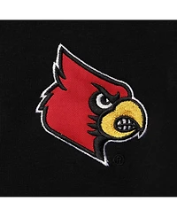 Men's Black Louisville Cardinals Tortugas Logo Quarter-Zip Jacket