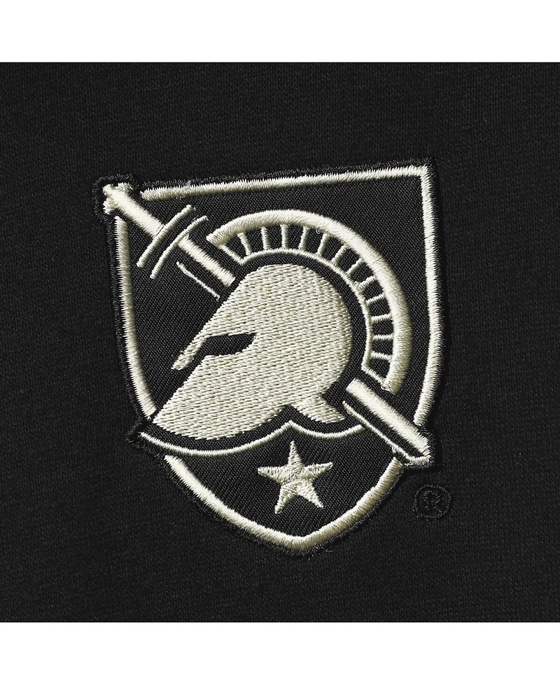 Men's Black Army Knights Tortugas Logo Quarter-Zip Jacket