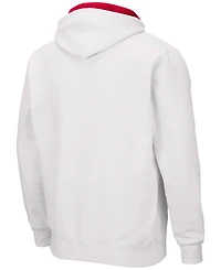 Colosseum Men's Ohio State Buckeyes Arch and Logo 3.0 Full-Zip Hoodie