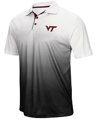 Men's Gray Virginia Tech Hokies Magic Team Logo Polo Shirt