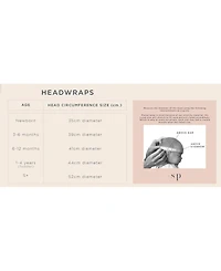 Sweet Peas Baby Girls Bow Turban