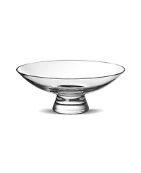 Nude Glass Silhouette Serving Bowl