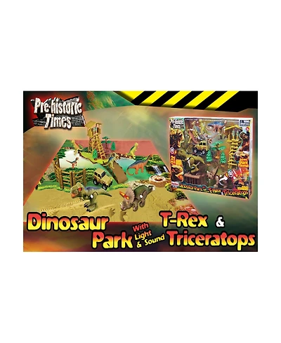 Pre-Historic Times Dinosaur Park, 21 Piece