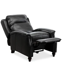 Closeout! Haizen 32" Leather Power Recliner, Created for Macy's