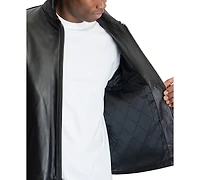 Michael Kors Men's James Dean Leather Jacket, Created for Macy's