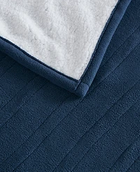 Serta Electric Reversible Fleece to Sherpa Blanket