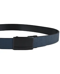 Alfani Men's Reversible Compression Buckle Belt, Created for Macy's