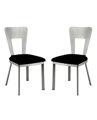 Genaveve Metal Dining Chair (Set of 2)