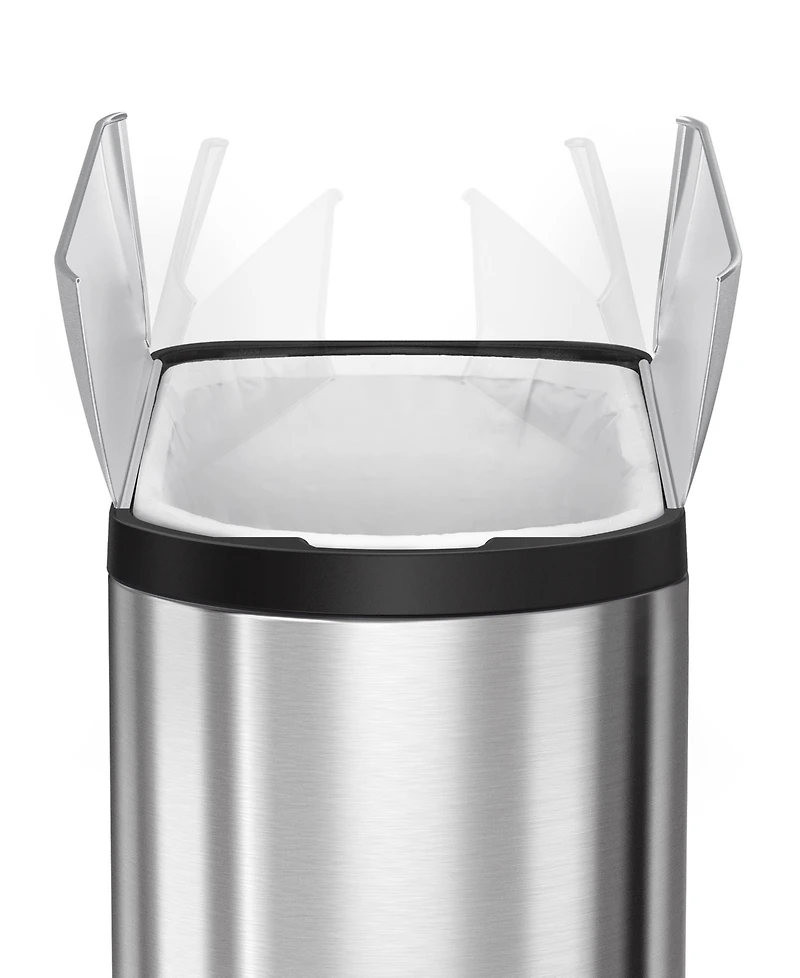 simplehuman 30 Liter Butterfly Lid Step Kitchen Trash Can