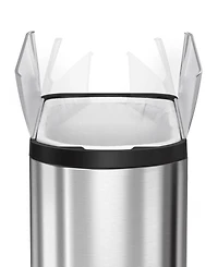simplehuman 30 Liter Butterfly Lid Step Kitchen Trash Can