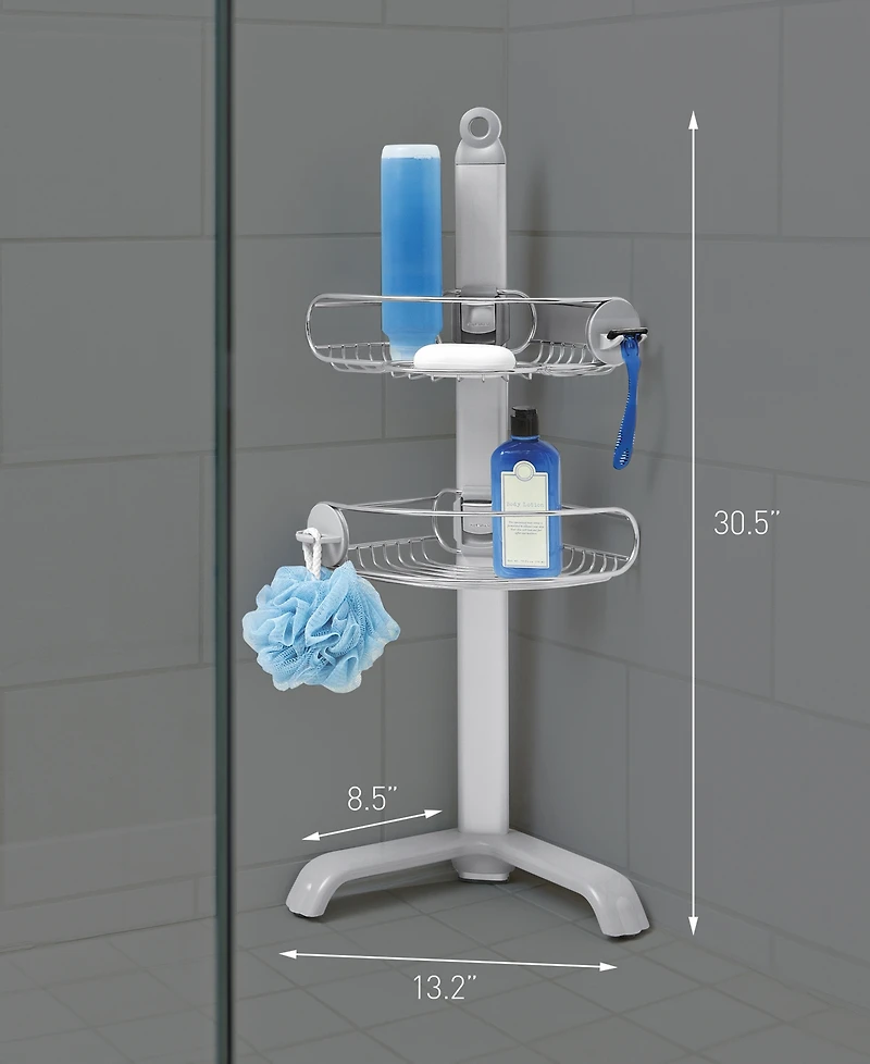 simplehuman Corner Bathroom Shower Caddy