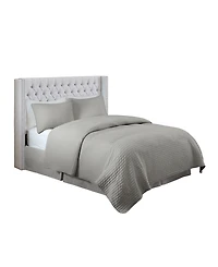 Madison Park Amelia Fabric Tufted Queen Headboard