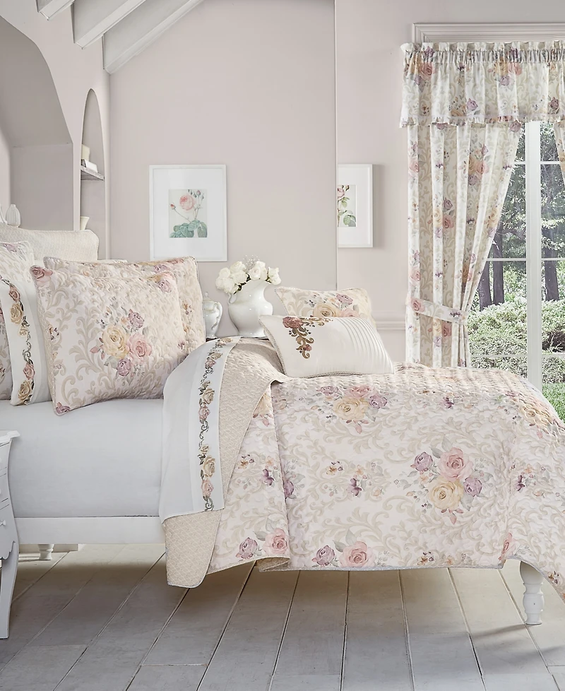 Royal Court Chardonnay 3-Pc. Quilt Set, Full/Queen