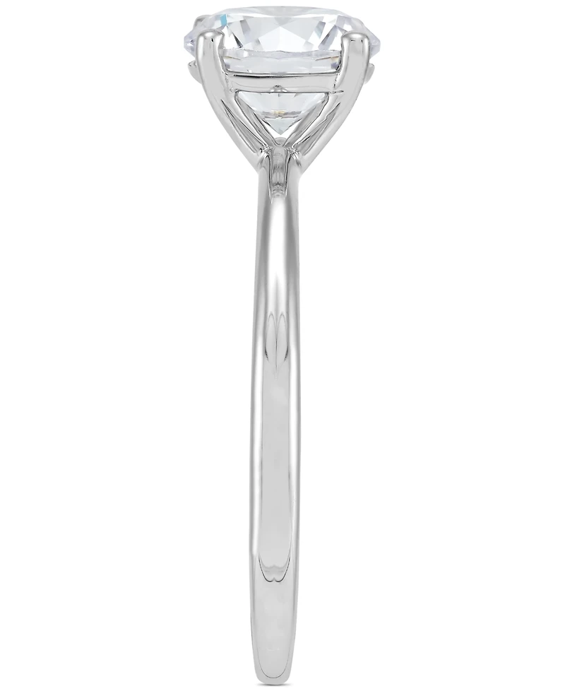 Grown With Love Igi Certified Lab Diamond Solitaire Engagement Ring (1-1/2 ct. t.w.) 14k White Gold