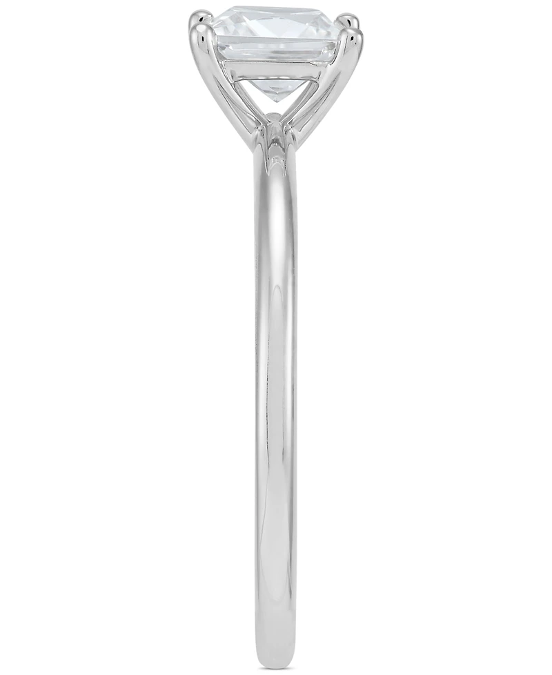 Grown With Love Igi Certified Lab Diamond Princess-Cut Solitaire Engagement Ring (1 ct. t.w.) 14k White Gold