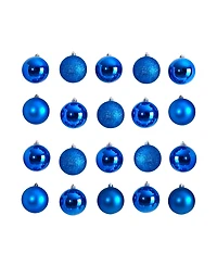 Holiday Christmas 20 Piece Shatterproof Ornament Set