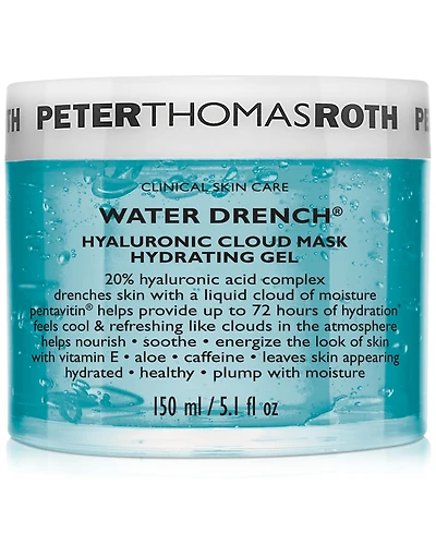 Peter Thomas Roth Water Drench Hyaluronic Cloud Mask Hydrating Gel