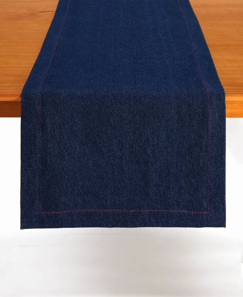 Denim Table Runner, 72" x 14"