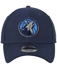 Men's Navy Minnesota Timberwolves Official Team Color The League 9Forty Adjustable Hat