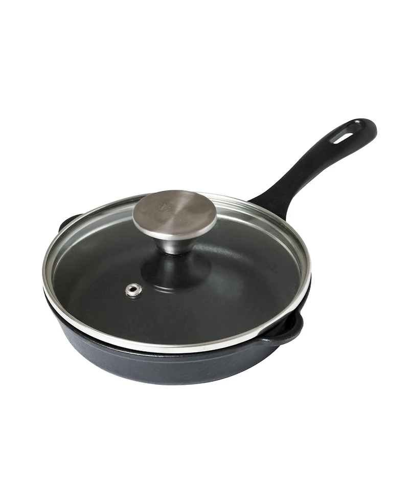 Victoria Glass Lid with Stainless Steel Knob for 6.5" Skillet