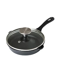 Victoria Glass Lid with Stainless Steel Knob for 6.5" Skillet