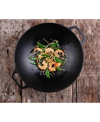 Victoria 14" Cast Iron Wok