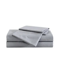 London Fog Garment Wash Solid 6 Piece Sheet Set
