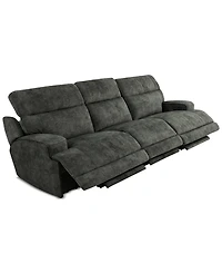 Sebaston -Pc. Fabric Sofa with Power Motion Recliners