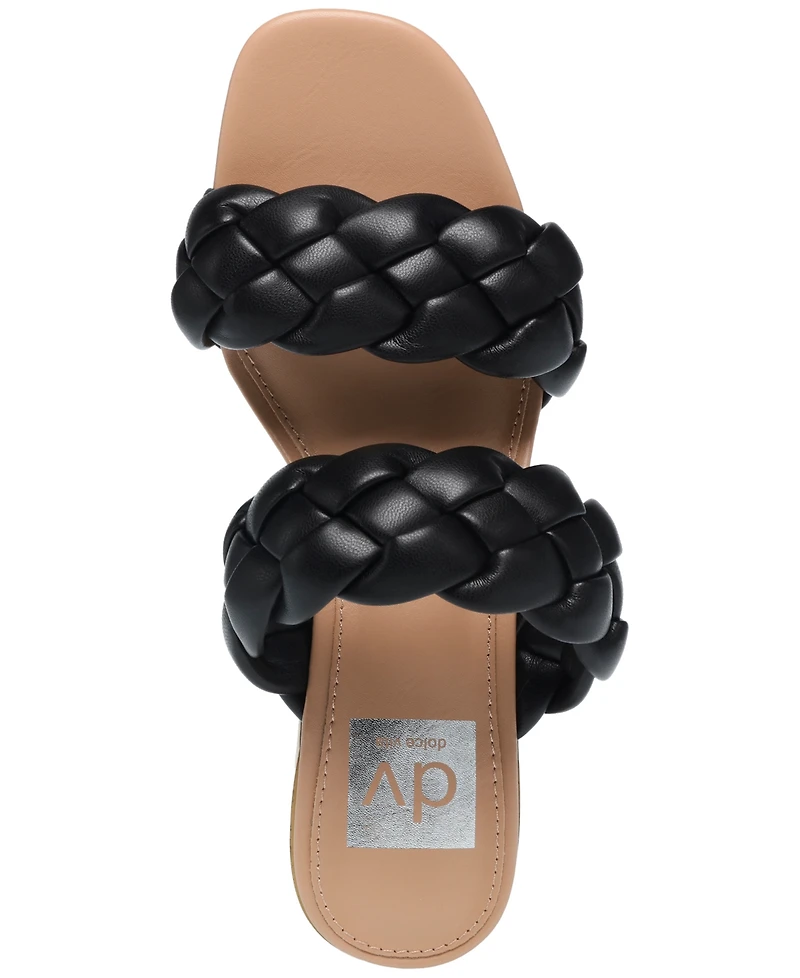 Dv Dolce Vita Women's Stacey Plush Braided Sandals