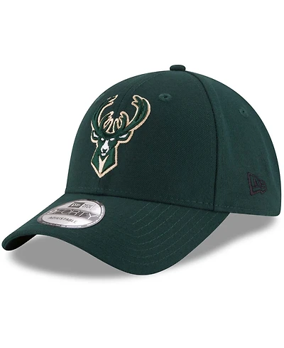 Men's Hunter Green Milwaukee Bucks Official Team Color 9FORTY Adjustable Hat