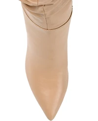 Journee Collection Women's Sarie Wide Calf Ruched Stiletto Boots