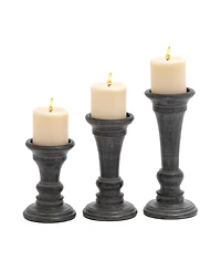 Traditional Candle Holders, Set of 3